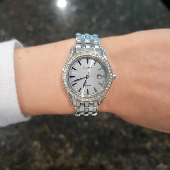 Citizen Eco-Drive Ladies Stainless Steel Bracelet Watch - Picture 11 of 16
